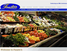 Tablet Screenshot of faustos.com